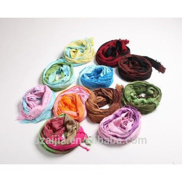 New fashion viscose scarf foulard ladies scarf